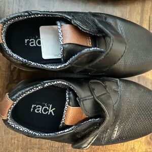 Nordstrom Black and Brown Kids Dress Shoes